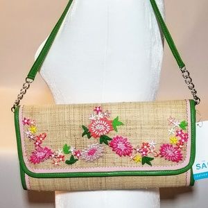 🔹NWT🔹The Sak - Embroidered Straw Bag